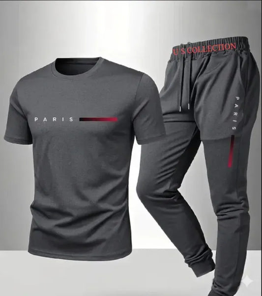 Reflector Printed Summer Tracksuit for Men