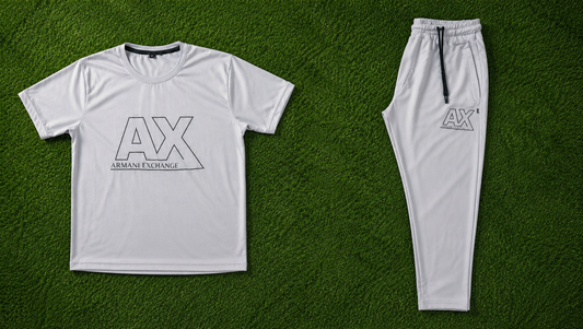 ZAYROX White Tracksuit | Premium Athletic Wear for Men