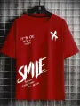 Smile X printed T shirts For Men/boys Summer Collection High Quality by zayrox fiterz