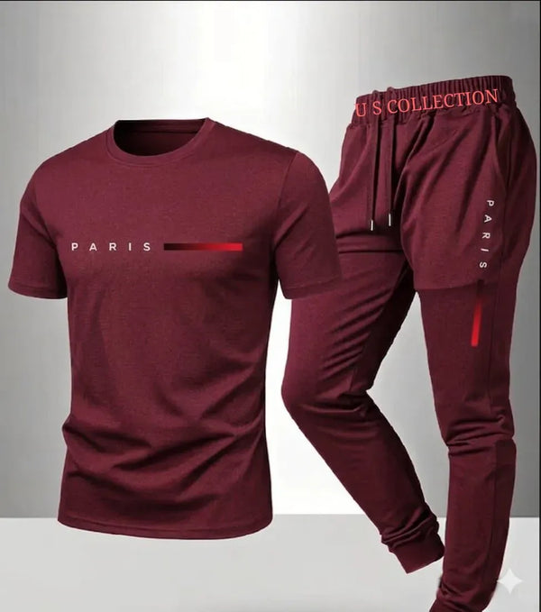 Reflector Printed Summer Tracksuit for Men