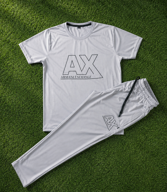 ZAYROX White Tracksuit | Premium Athletic Wear for Men