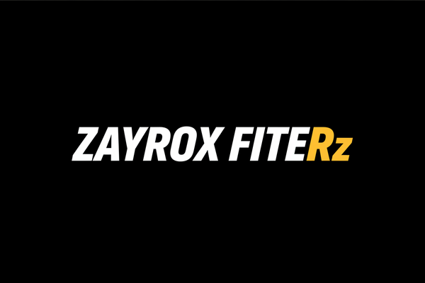 ZAYROX FITERz Black Background Logo